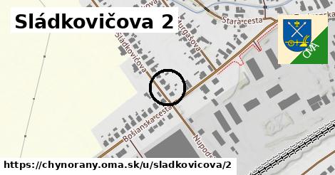 Sládkovičova 2, Chynorany