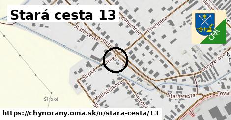 Stará cesta 13, Chynorany