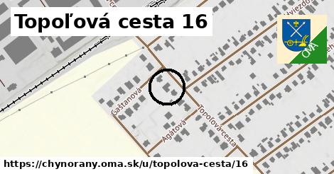 Topoľová cesta 16, Chynorany