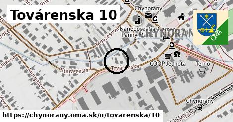 Továrenska 10, Chynorany