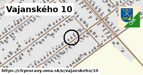 Vajanského 10, Chynorany