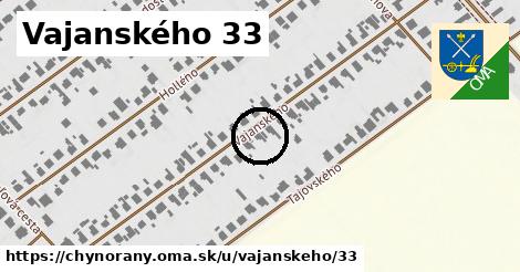 Vajanského 33, Chynorany