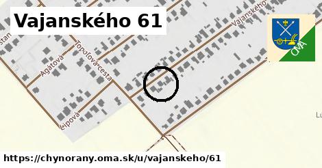 Vajanského 61, Chynorany