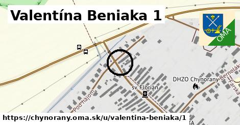 Valentína Beniaka 1, Chynorany