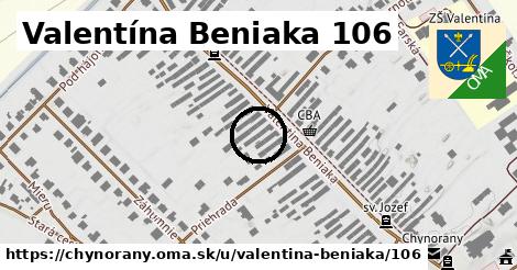 Valentína Beniaka 106, Chynorany