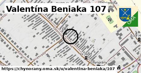 Valentína Beniaka 107, Chynorany