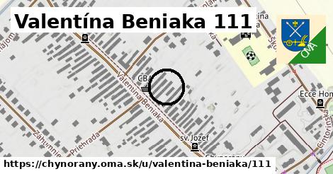 Valentína Beniaka 111, Chynorany