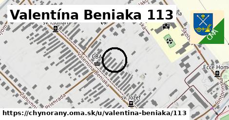 Valentína Beniaka 113, Chynorany