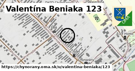 Valentína Beniaka 123, Chynorany