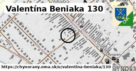 Valentína Beniaka 130, Chynorany