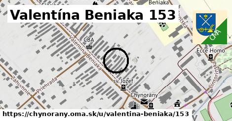 Valentína Beniaka 153, Chynorany