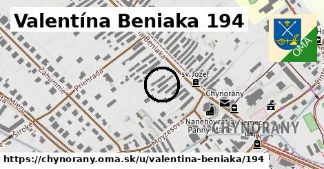 Valentína Beniaka 194, Chynorany