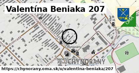 Valentína Beniaka 207, Chynorany