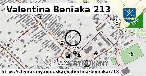 Valentína Beniaka 213, Chynorany