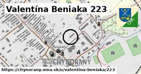 Valentína Beniaka 223, Chynorany