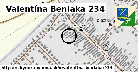 Valentína Beniaka 234, Chynorany