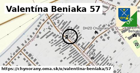 Valentína Beniaka 57, Chynorany