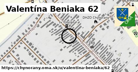 Valentína Beniaka 62, Chynorany