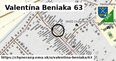 Valentína Beniaka 63, Chynorany