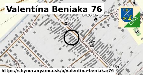 Valentína Beniaka 76, Chynorany
