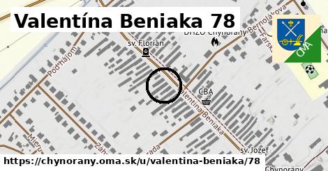 Valentína Beniaka 78, Chynorany