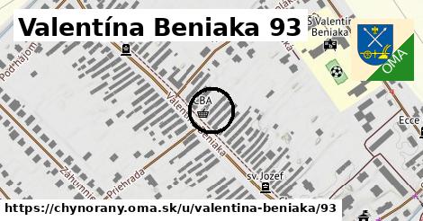 Valentína Beniaka 93, Chynorany