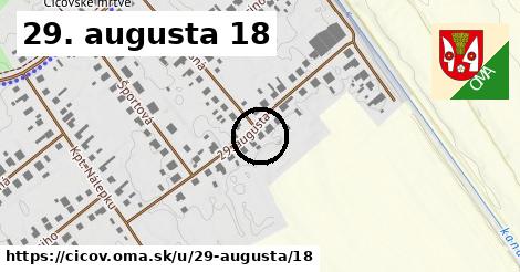 29. augusta 18, Číčov