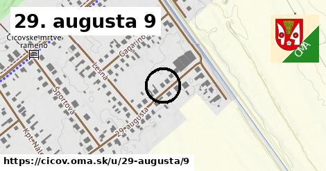 29. augusta 9, Číčov