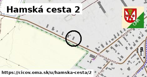 Hamská cesta 2, Číčov