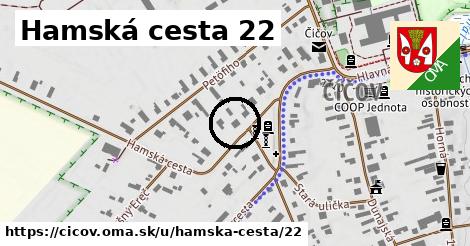 Hamská cesta 22, Číčov