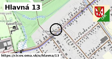 Hlavná 13, Číčov