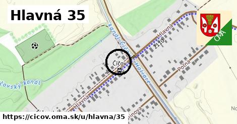 Hlavná 35, Číčov