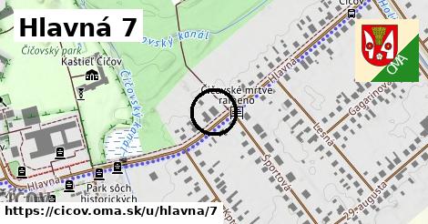 Hlavná 7, Číčov