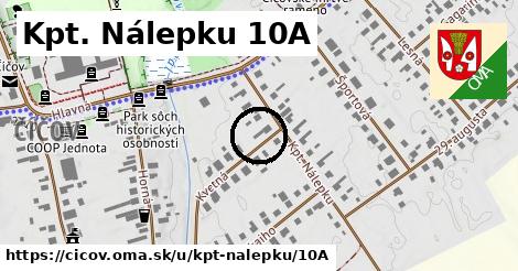 Kpt. Nálepku 10A, Číčov