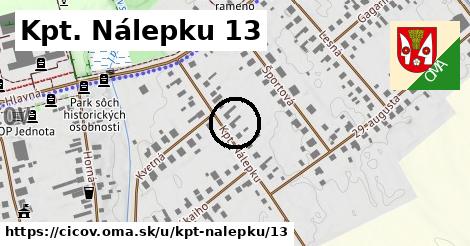 Kpt. Nálepku 13, Číčov