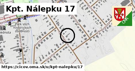 Kpt. Nálepku 17, Číčov