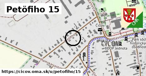 Petöfiho 15, Číčov