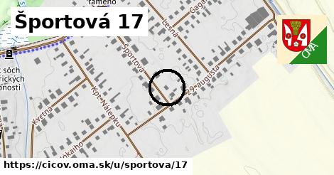 Športová 17, Číčov