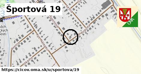 Športová 19, Číčov