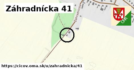 Záhradnícka 41, Číčov