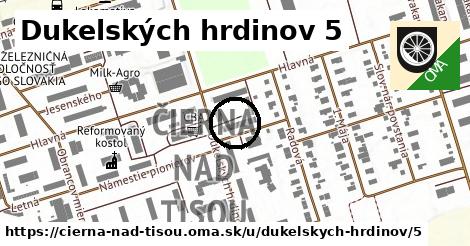 Dukelských hrdinov 5, Čierna nad Tisou