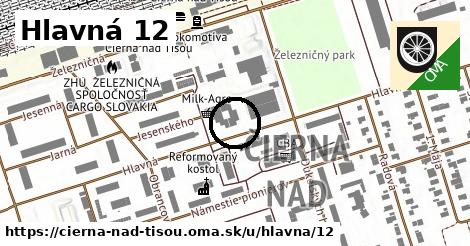 Hlavná 12, Čierna nad Tisou