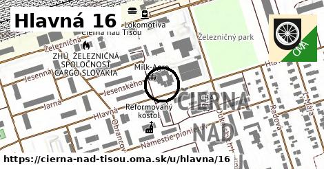 Hlavná 16, Čierna nad Tisou