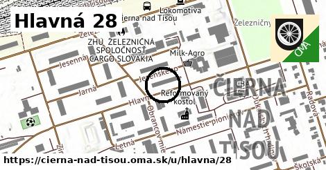 Hlavná 28, Čierna nad Tisou