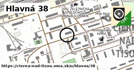 Hlavná 38, Čierna nad Tisou