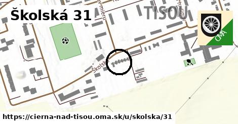 Školská 31, Čierna nad Tisou