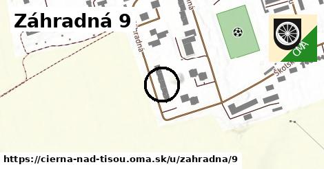 Záhradná 9, Čierna nad Tisou