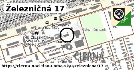 Železničná 17, Čierna nad Tisou