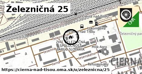 Železničná 25, Čierna nad Tisou