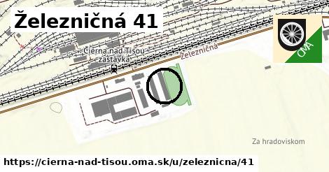 Železničná 41, Čierna nad Tisou